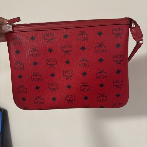 MCM Red Women's Bag - Picture 4 of 6